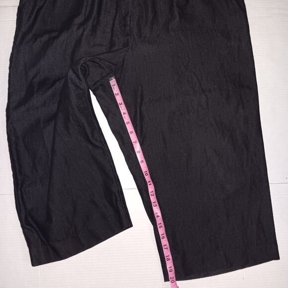 LARRY LEVINE WOMAN STRECTH CAPRI PANTS - Picture 5 of 11